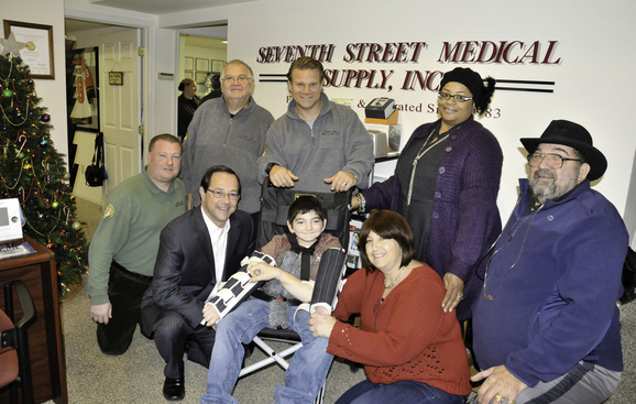 With The Help of Seventh Street Medical Supply, Fox 29 Gets Results and Gives Little Dominic a New Wheelchair