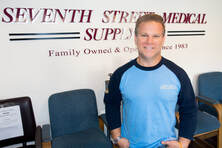 Andy, President ofSeventh Street Medical Supply 